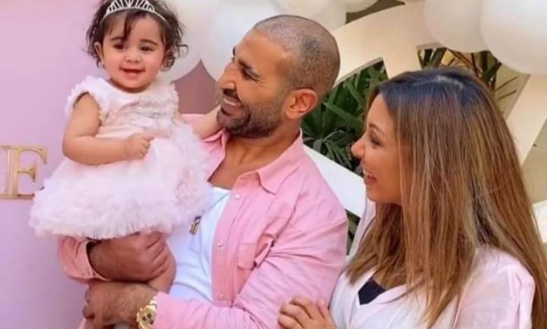 أحمد سعد يحتفل بعيد ميلاد ابنته ويهديها أغنية